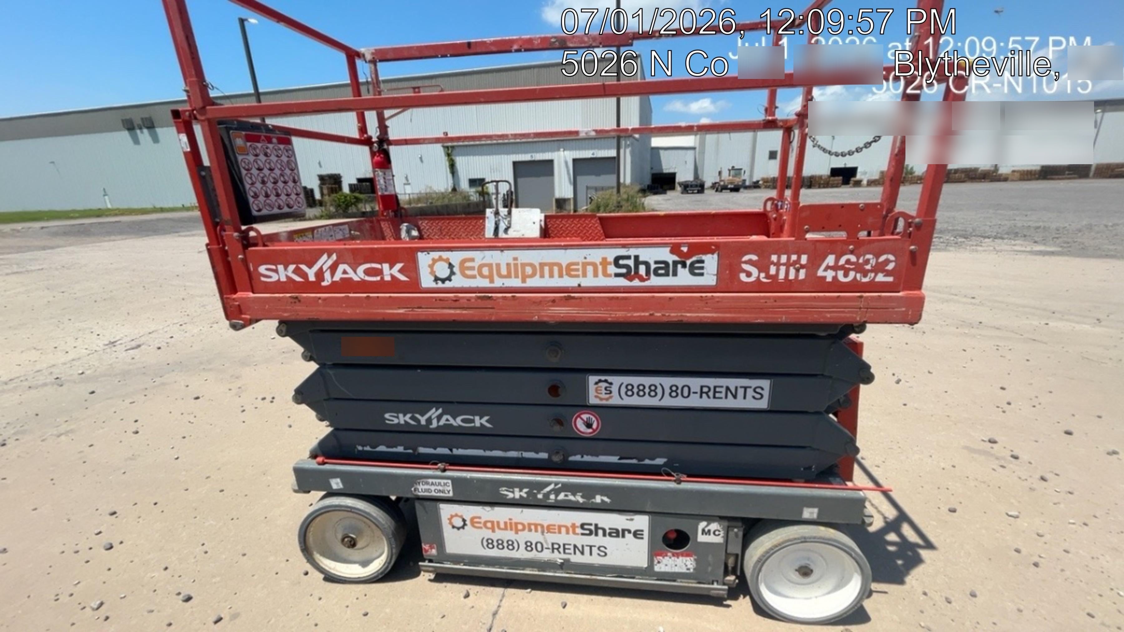 2018 Skyjack SJIII-4632 Skyjack SJIII4632 Battery