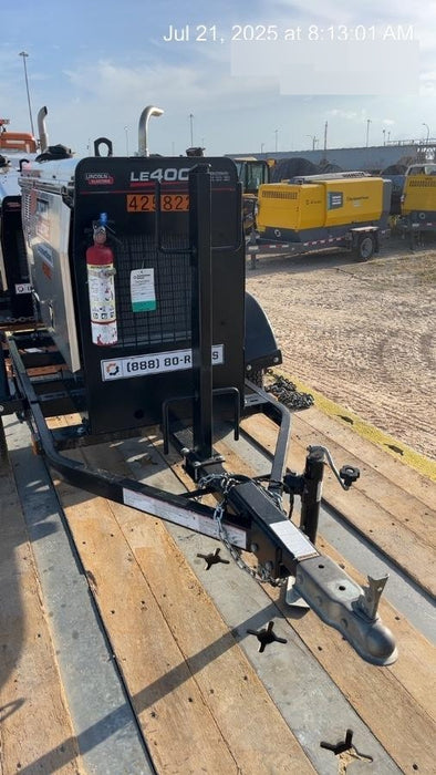 2024 Lincoln Electric LE400 Kubota V1505, Trlr, Cable Rack, Light Kit, ES Decals, T3