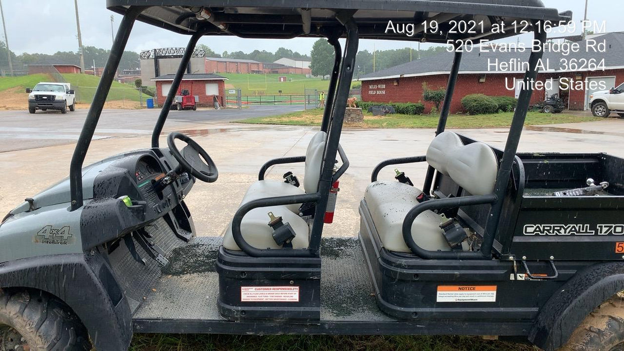 2019 Club Car CA1700D Diesel, 4-Seat, ROPS, AWD w/None