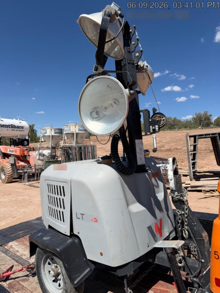 2019 Wacker Neuson LTV6L-MH Wacker Neuson LTV6L Mobile Light Tower w/Fuel Level Sensor Installed