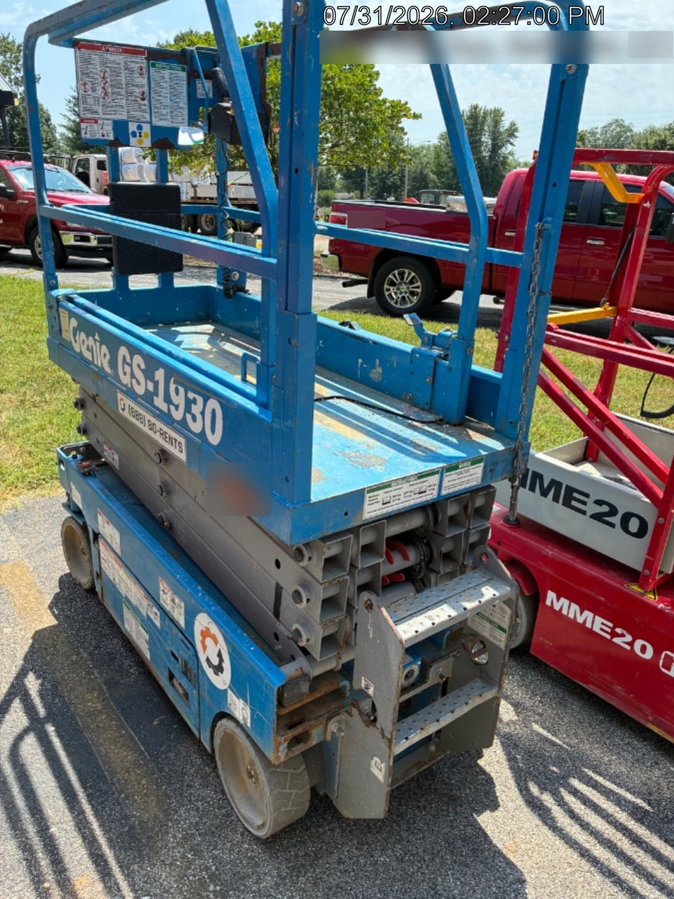 2018 Genie GS-1930 Genie GS-1930 w/Fixed Rail, Chain Entry