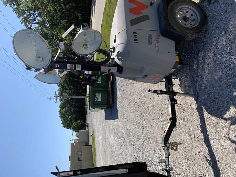 2018 Wacker Neuson LTV6L-MH Wacker Neuson LTV6L Mobile Light Tower w/Fuel Level Sensor Installed