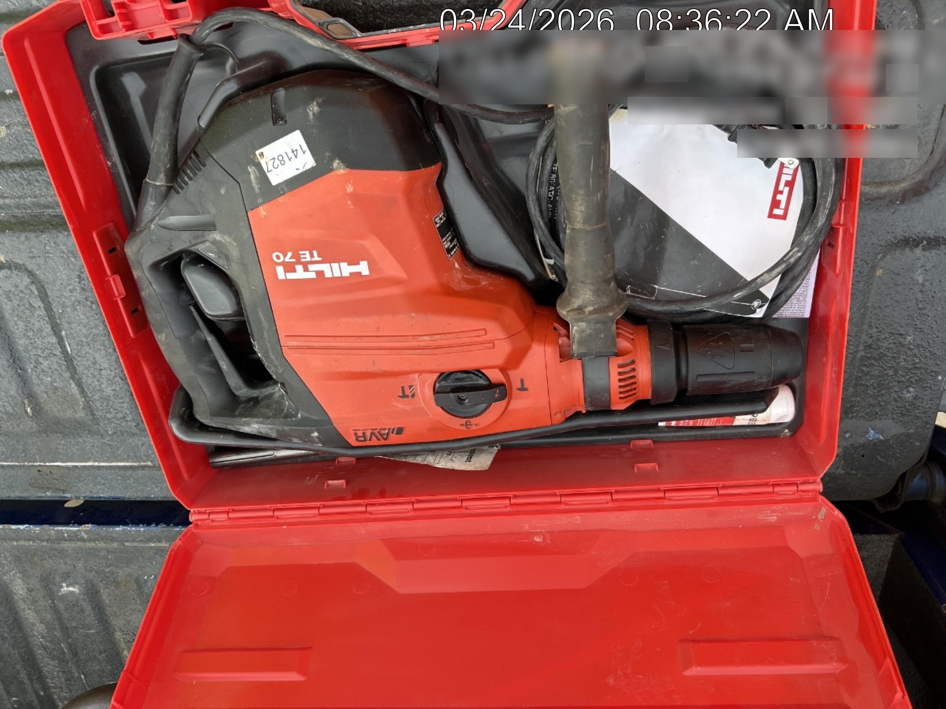 2021 HILTI TE 70-AVR