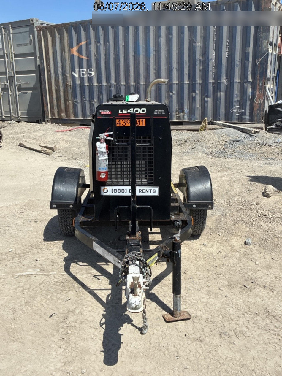 2024 Lincoln Electric LE400 Kubota V1505, Trlr, Cable Rack, Light Kit, ES Decals, T3