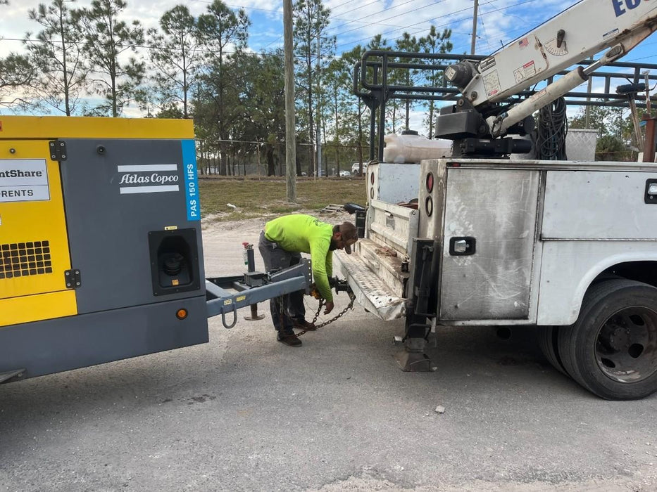 2020 ATLAS COPCO PAS 150 HF CS Enclosed