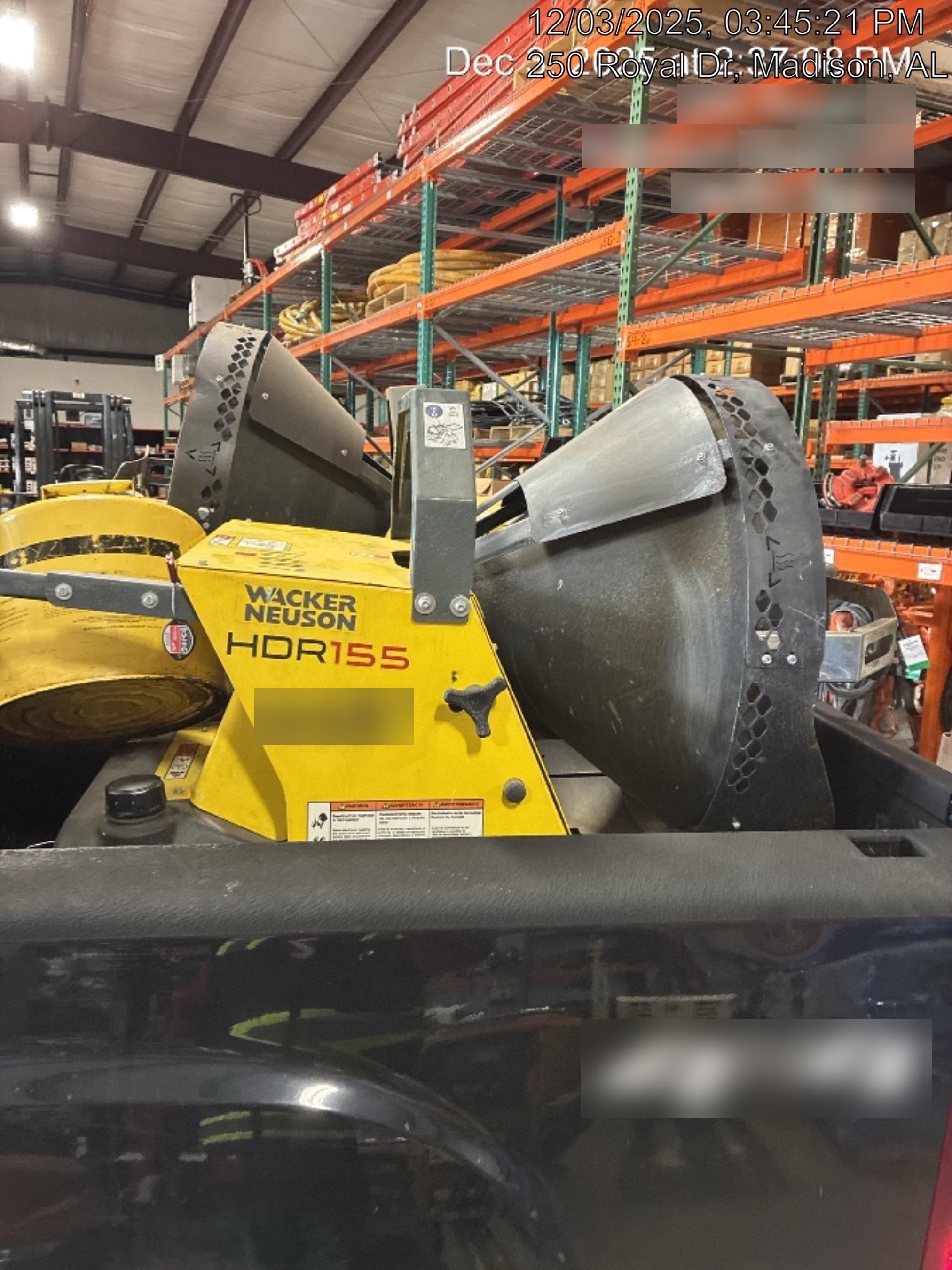 2018 WACKER NEUSON HDR 155