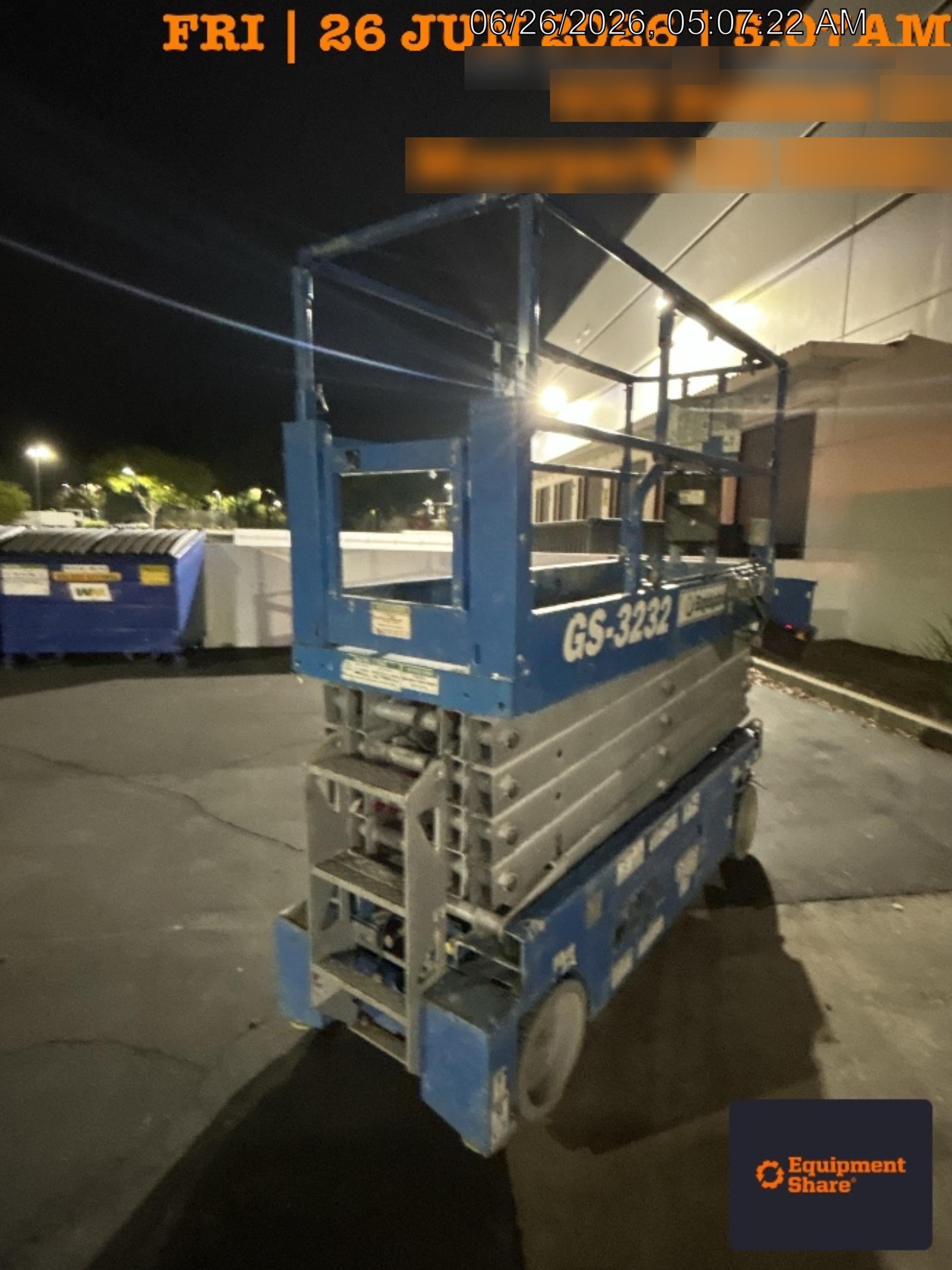 2019 GENIE GS-3232