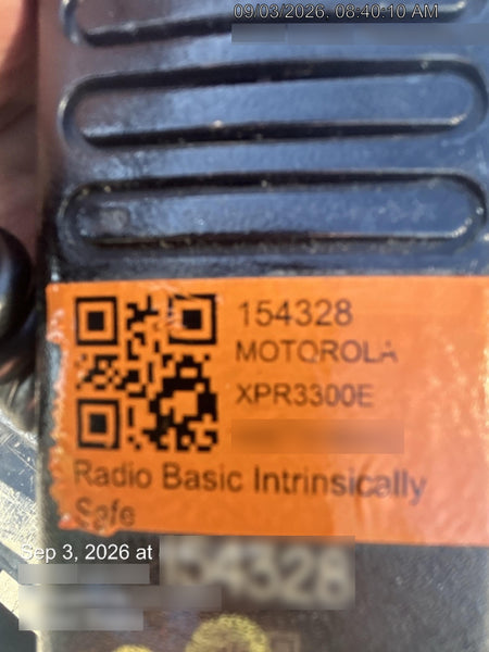 2021 MOTOROLA XPR3300E