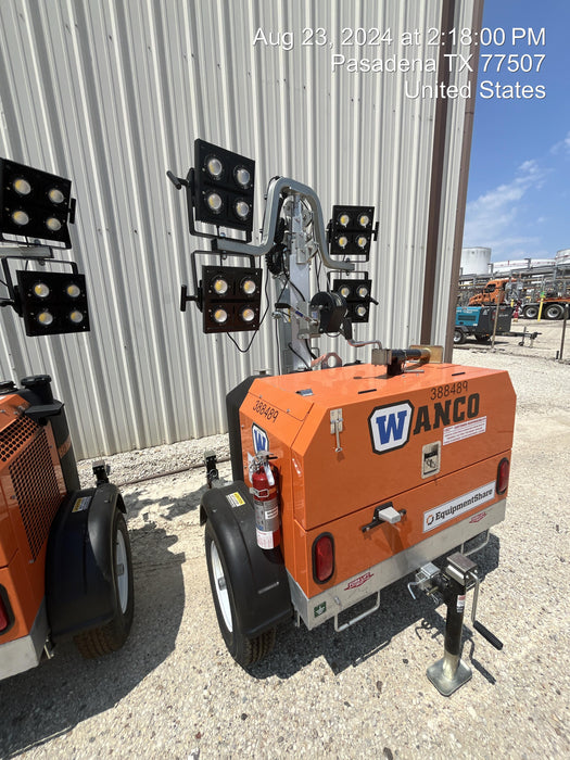 2024 Wanco WLTT-4MM4K Diesel, Deep Sea Controller, Shore Power Plug, Auto Start, (4) 350W LED Floodlights, 4kW Generator, 60 Gal Fuel Tank, 2" Ball, T3