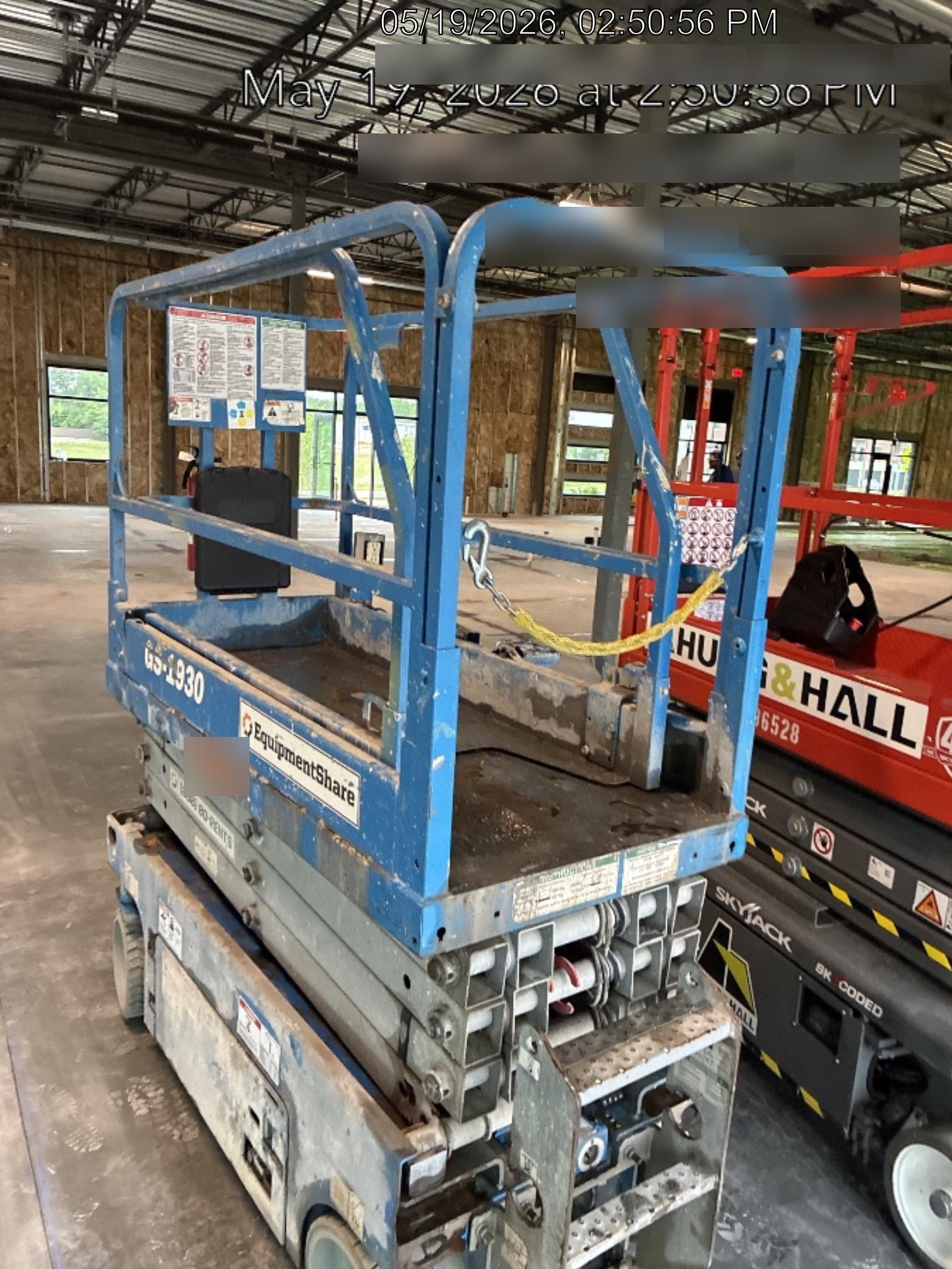 2020 Genie GS-1930 Fixed rails with chain entry gate - Pre A92.20