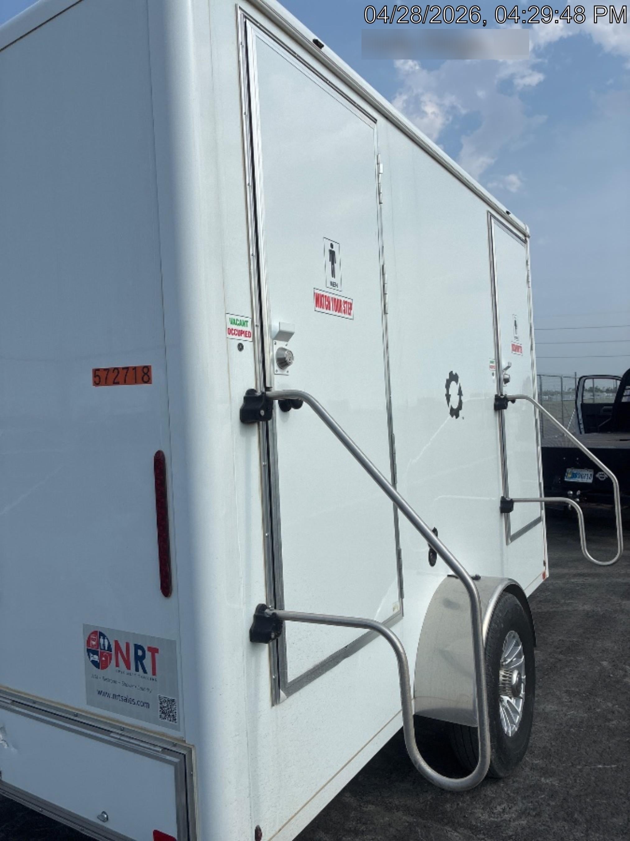 2025 NATIONAL RESTROOM TRAILERS NRT212