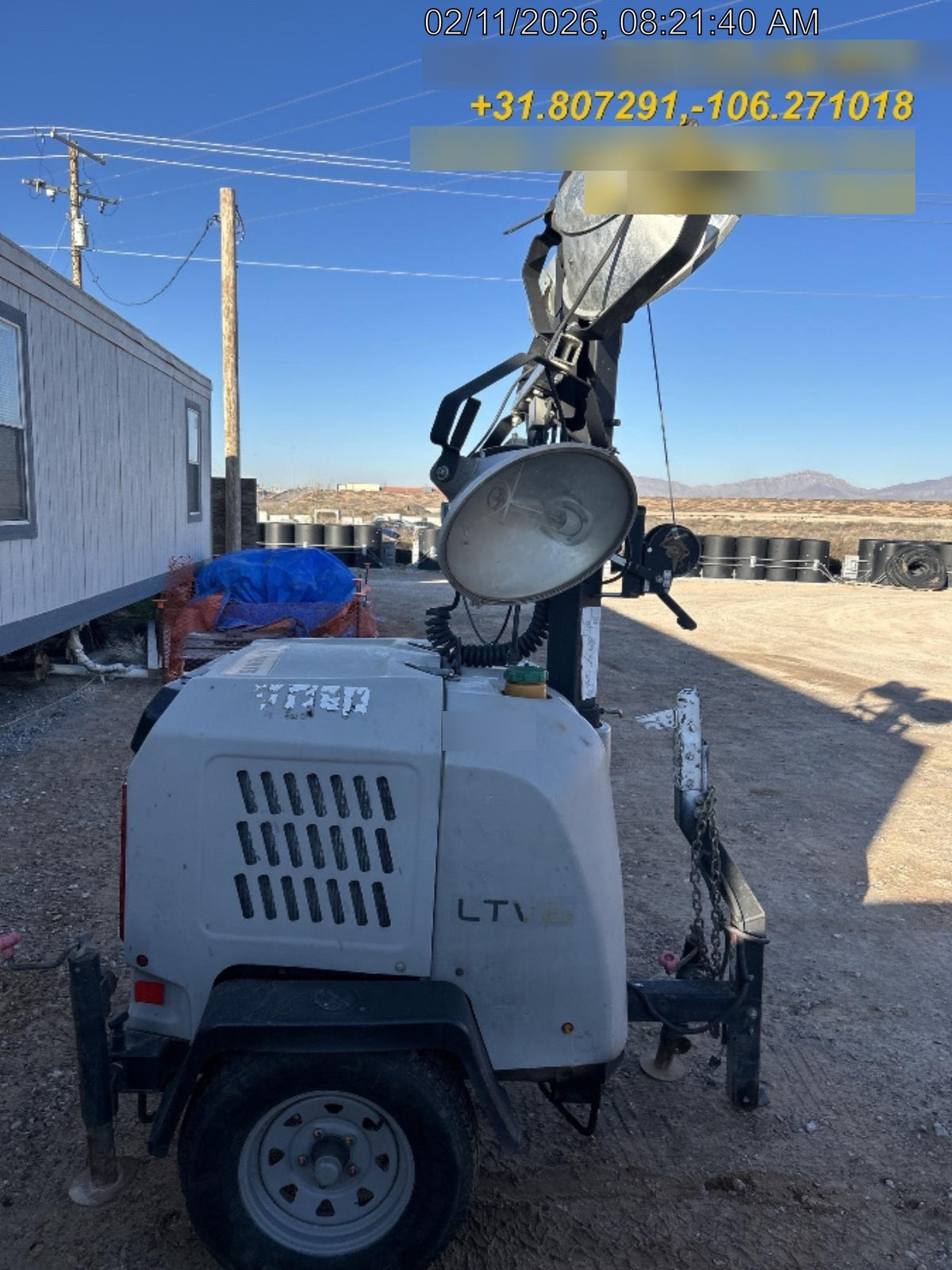 Wacker Neuson LTV6K-MH Wacker Neuson LTV6K Towable Light Tower