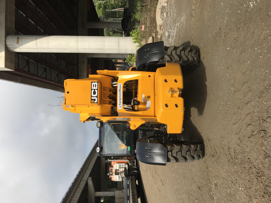 2019 JCB 512-56 Canopy, 109 HP, Solid Tires, STD Worklight, Beacon, Aux Hydraulics, Lifting Eye, Back up Alarm w/66" Carriage/60" Forks