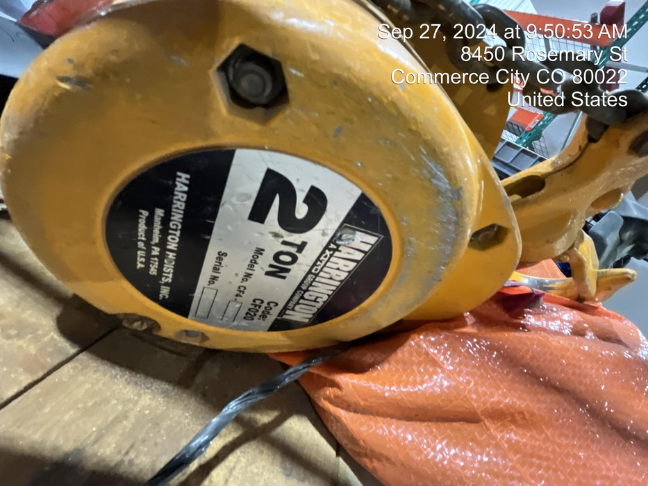 2022 HARRINGTON CF020-20