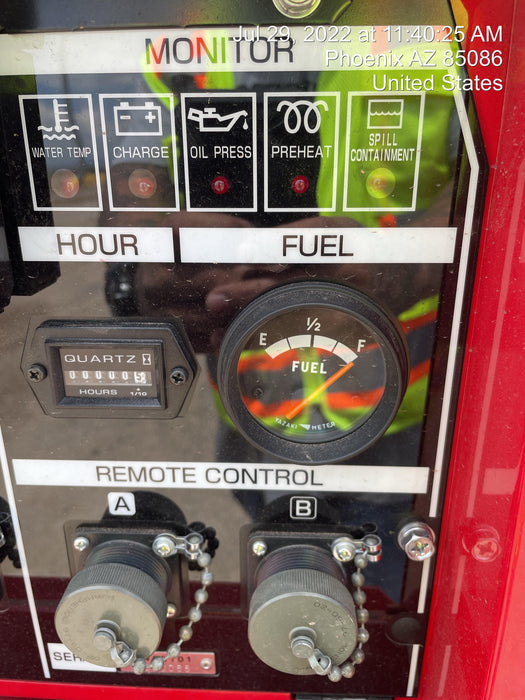 2022 Shindaiwa DGW400MDL Kubota D902 Engine, 23 HP, Dual Op Welder, Wire, Arc, Droop Stick, Tig, and CC Stick Functionality, Simulphase, 3 Phase and 1 Phase Gen Output, Single Axle NB Trlr, Slr Trckl Chrg 12V 12W, Fire Ext