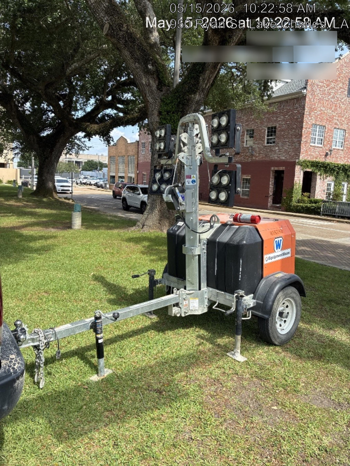 2024 Wanco WLTT-4MM4K Diesel, Deep Sea Controller, Shore Power Plug, Auto Start, (4) 350W LED Floodlights, 4kW Generator, 60 Gal Fuel Tank, 2" Ball, T3