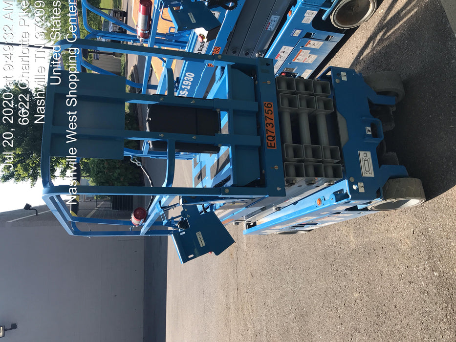 2020 Genie GS-1930 Fixed rails with chain entry gate - Pre A92.20