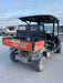 2022 Kubota RTV-X1140W-H Plastic Canopy, Windshield Acrylic Clear, LED Strobe Light, Wire Harness Kit, Back up Alarm