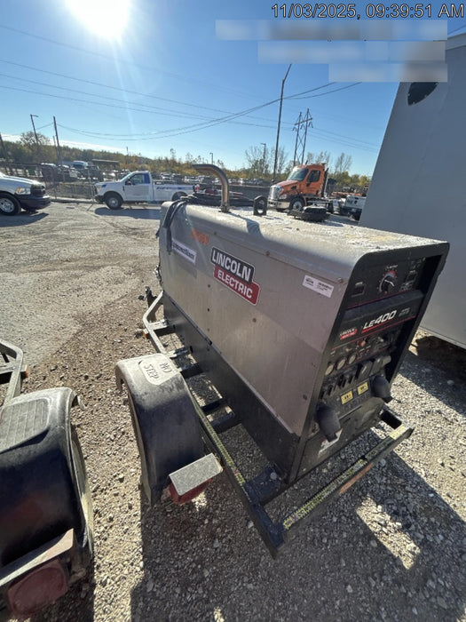 2024 Lincoln Electric LE400 Kubota V1505, Trlr, Cable Rack, Light Kit, ES Decals, T3