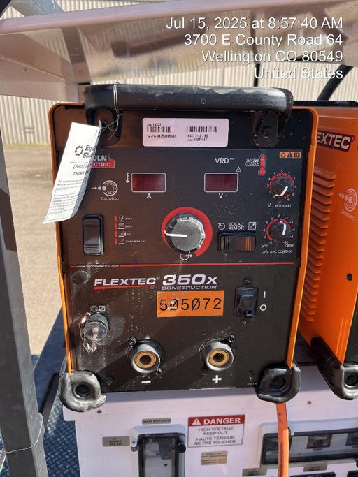 2025 LINCOLN ELECTRIC FLEXTEC 350X