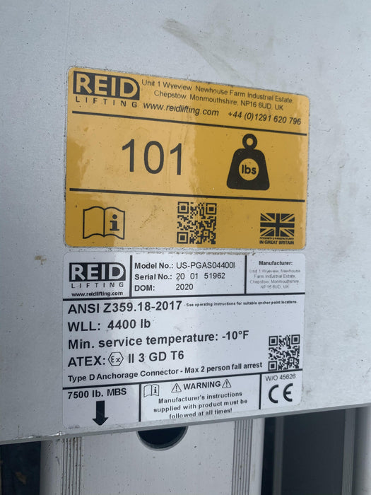 2021 REID LIFTING Port-A-Gantry PGSS04400