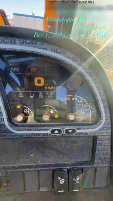 2020 JCB 512-56 Canopy, 74 HP, Solid Tires, STD Worklight, Beacon, Aux Hydraulics, Lifting Eye, Backup Alarm w/72" Carriage, 60" Forks