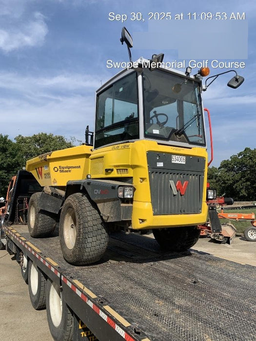 2025 WACKER NEUSON DV605 Cab Turf Tires