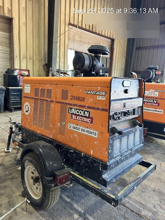 2022 Lincoln Electric Vantage 549X Crosslink Technology, Trailer Mounted, ES Decals, T3