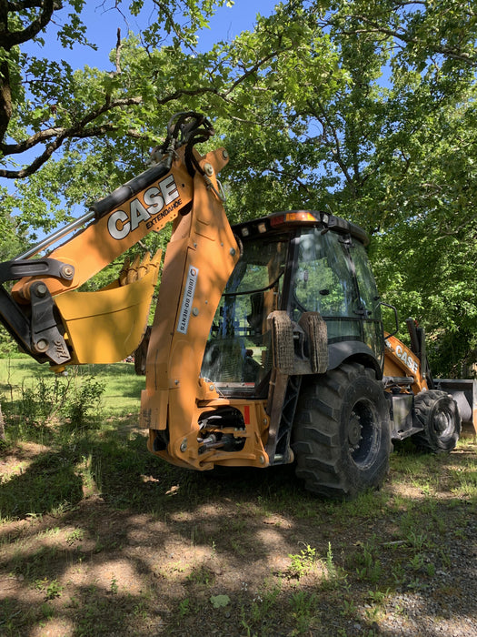 2020 Case 580N EP - Extendable Backhoe Cab/Heat/Air, 4WD, Extendable Stick, Pilot Controls, 2 Way Hydraulics, Ride Control, TAG Manual QC