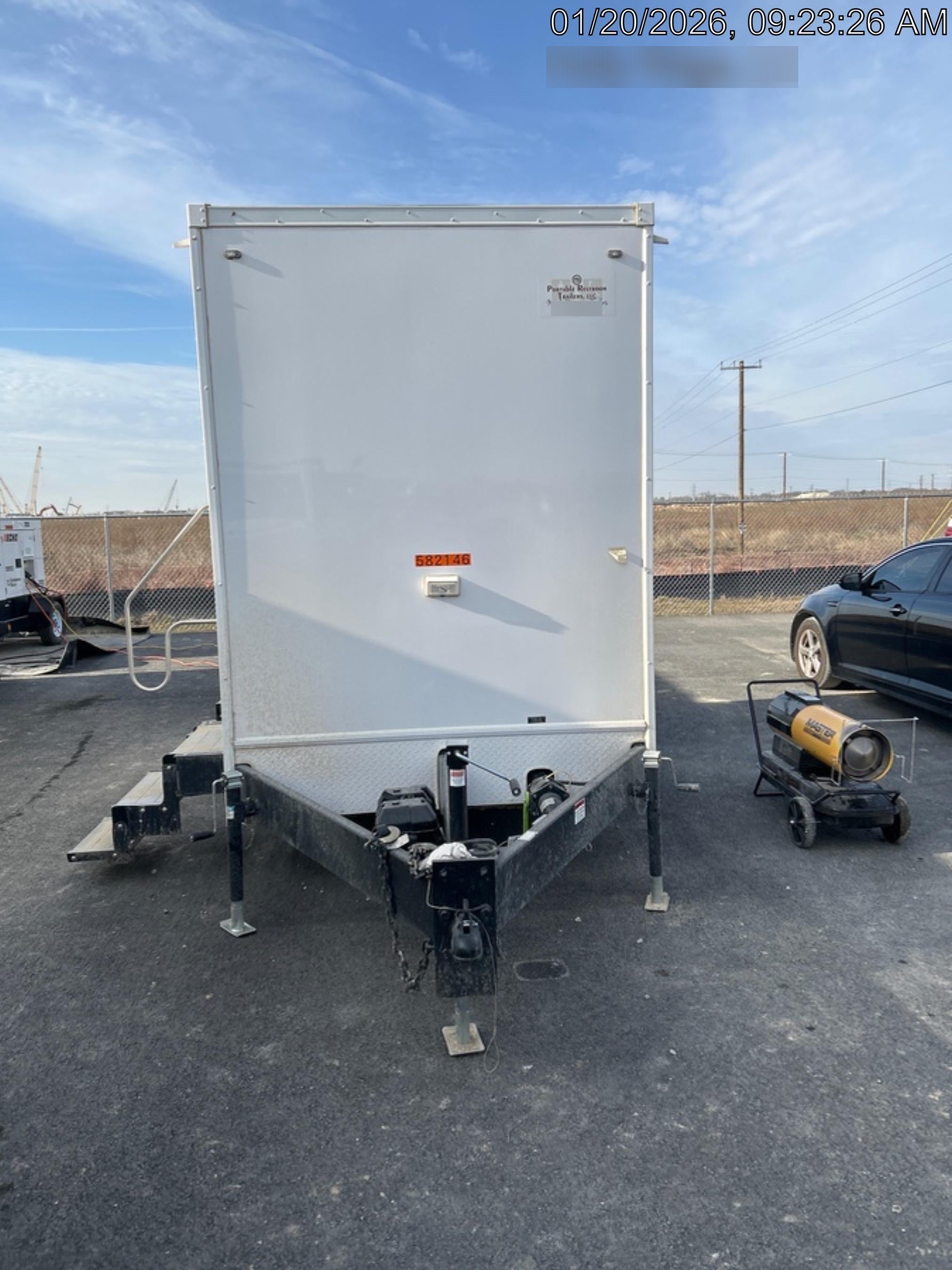 2025 PORTABLE RESTROOM TRAILER RRAV965412