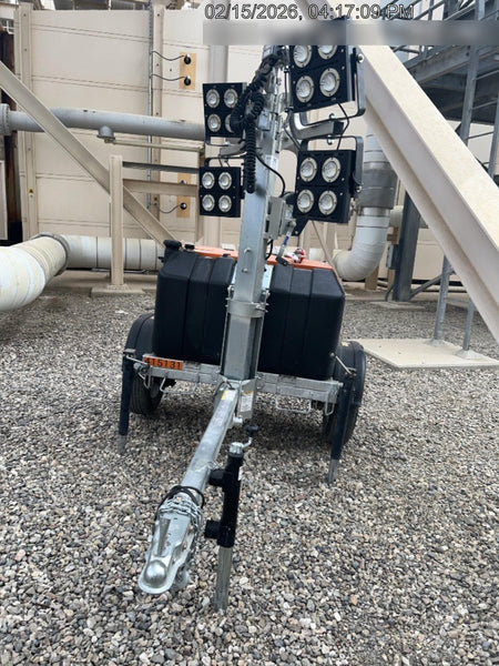 2024 Wanco WLTT-4MM4K Diesel, Deep Sea Controller, Shore Power Plug, Auto Start, (4) 350W LED Floodlights, 4kW Generator, 60 Gal Fuel Tank, 2" Ball, T3