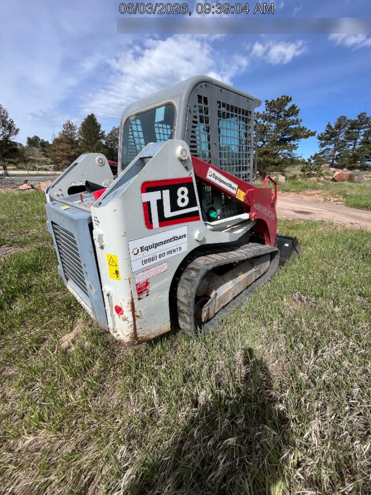 2019 TAKEUCHI TL8