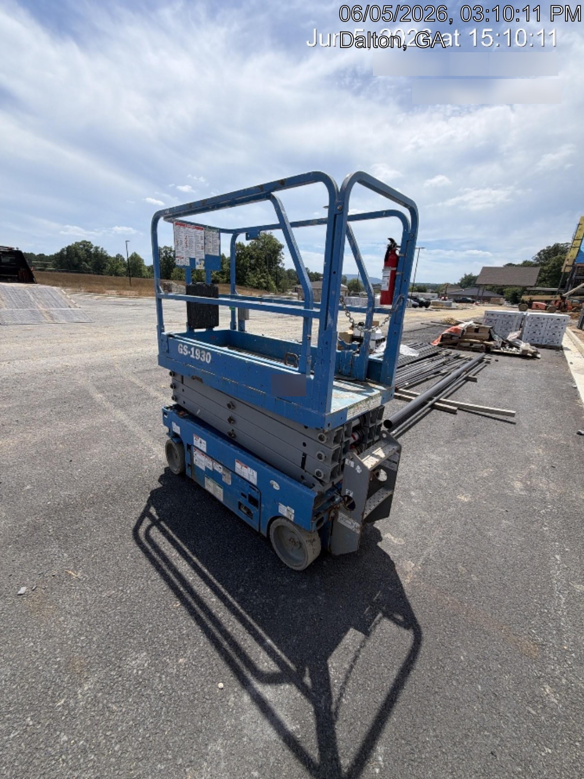 2019 Genie GS-1930 Fixed Rails with Chain Entry