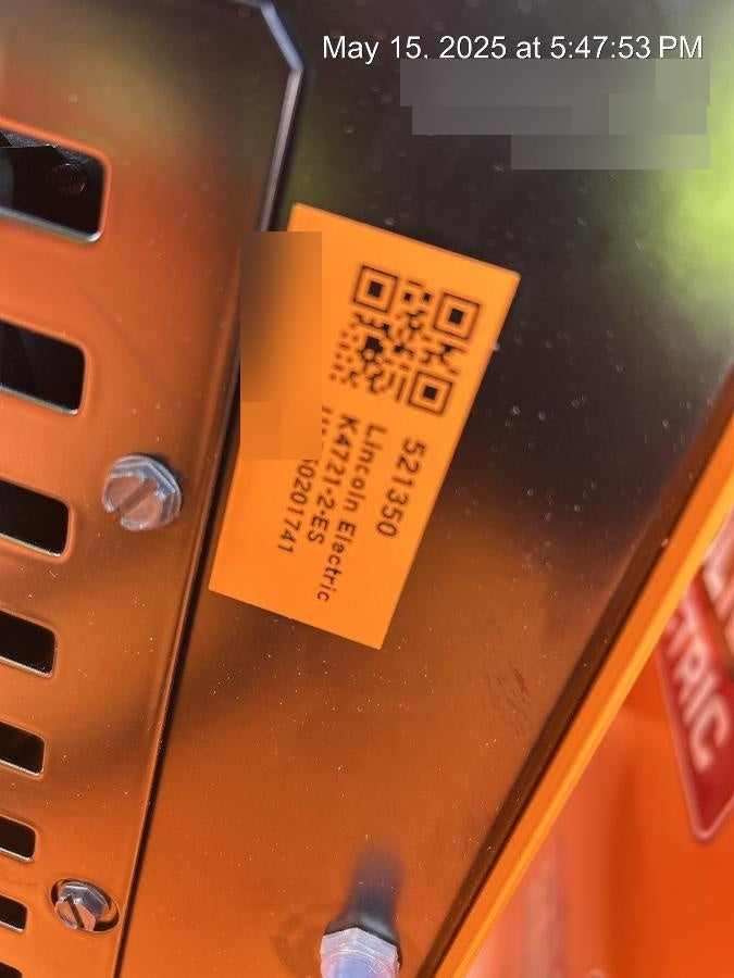2025 LINCOLN ELECTRIC FLEXTEC 350X