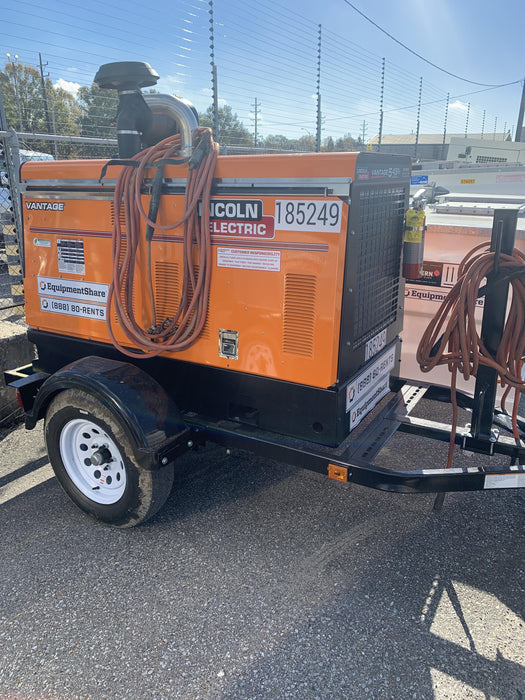 2021 Lincoln Electric Vantage 549X Ready Pak 3, ORANGE (includes trailer, cable rack, fender light kit)
