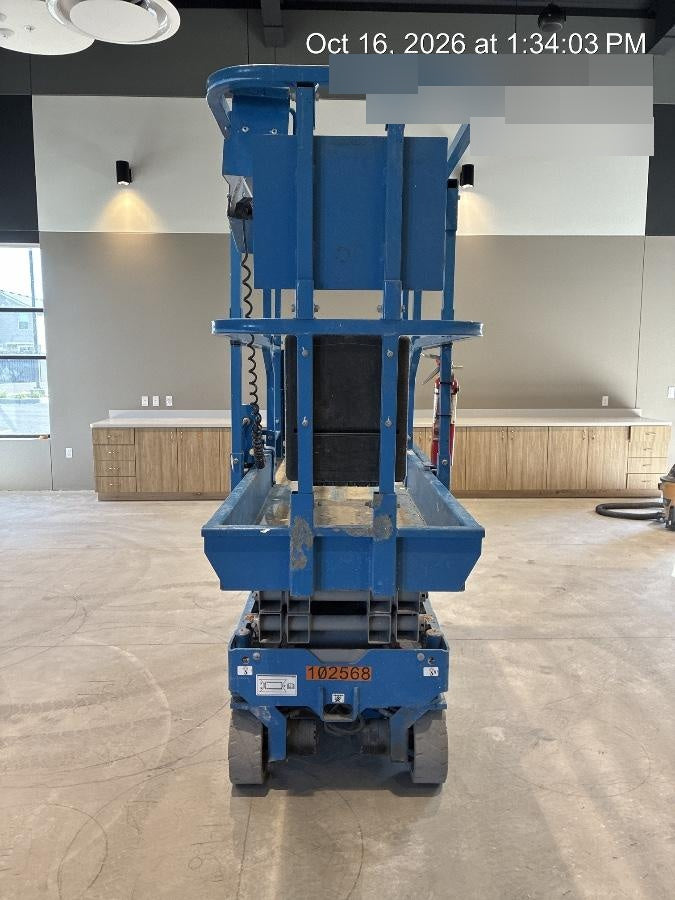 2020 Genie GS-1930 Solid Non Marking Tires, Beacon, Folding rails with half height swing gate, 800W Inverter