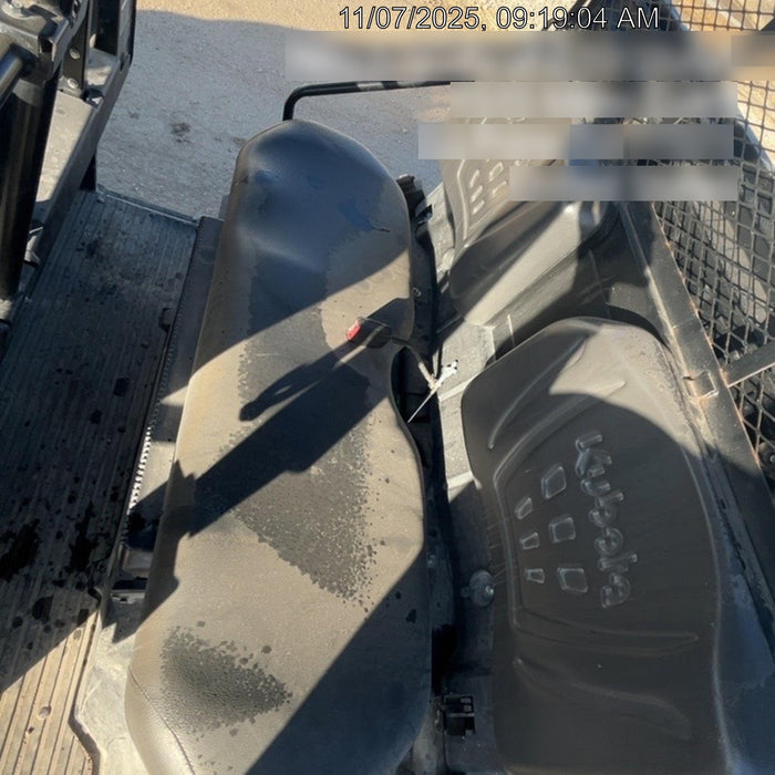 2021 Kubota RTV-X1140W-H Plastic Canopy, Windshield Acrylic Clear, LED Strobe Light, Wire Harness Kit, Back up Alarm