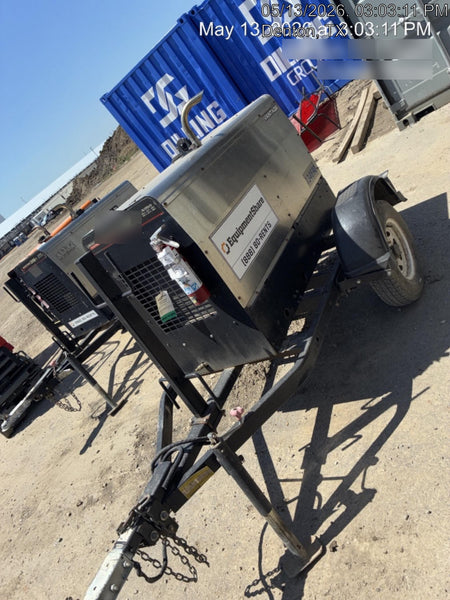 2019 Lincoln Electric Vantage 322 Welder Ready-Pak 3, Two wheel trailer, Fender and Light kit, Cable Rack