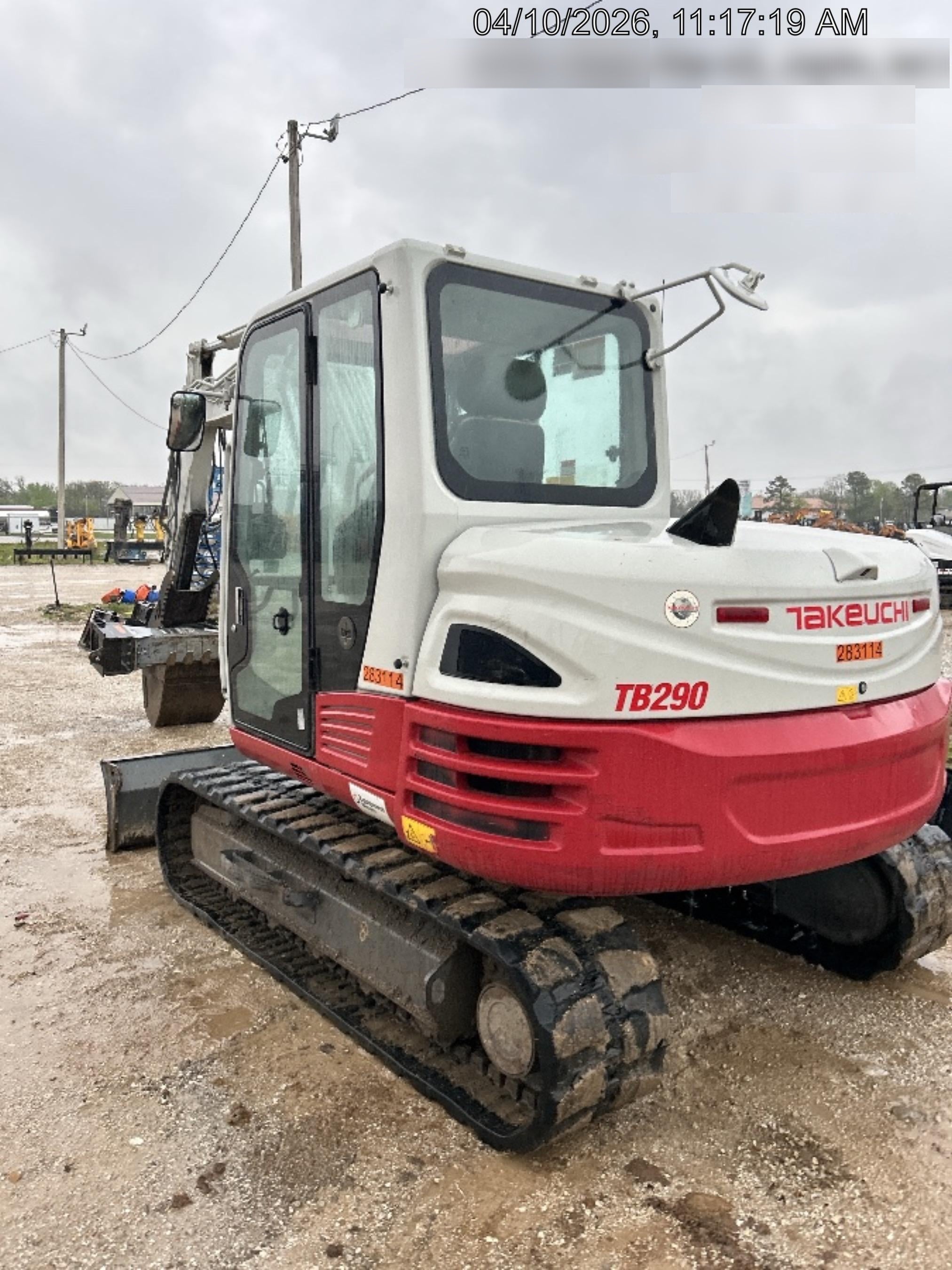 2022 TAKEUCHI TB290-CR