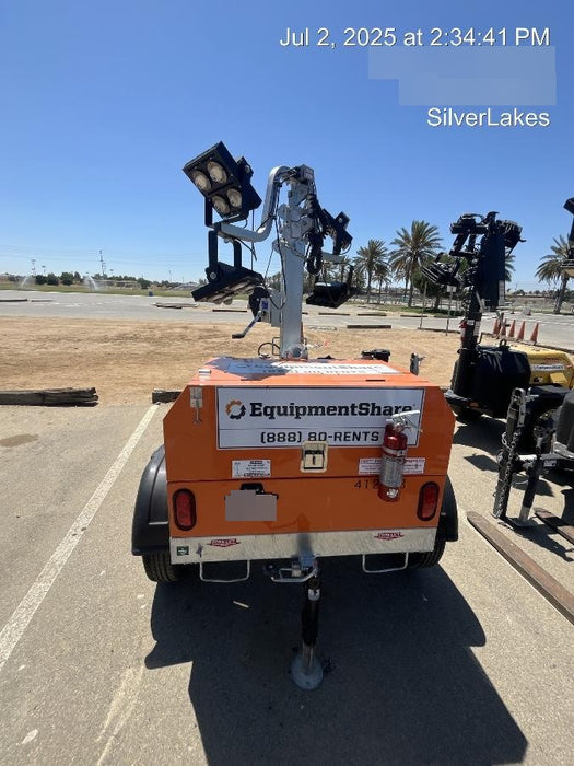 2024 Wanco WLTT-4MM4K Diesel, Deep Sea Controller, Shore Power Plug, Auto Start, (4) 350W LED Floodlights, 4kW Generator, 60 Gal Fuel Tank, 2" Ball, T3