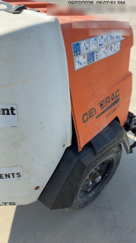 2023 Generac MLT2 Diesel, Flex Switch 120V Input, Powerzone Controller, 
(4) 320W LED Lights, 4kW Generator, 39.9 Gal Fuel Tank, 2" Ball, T3