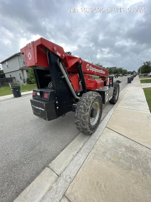 2019 Manitou MTA10055 Canopy, 120 HP, Solid Tires, Work Lights, Lift Hook, Auxiliary Hydraulics w/66" Carriage and 60" Forks