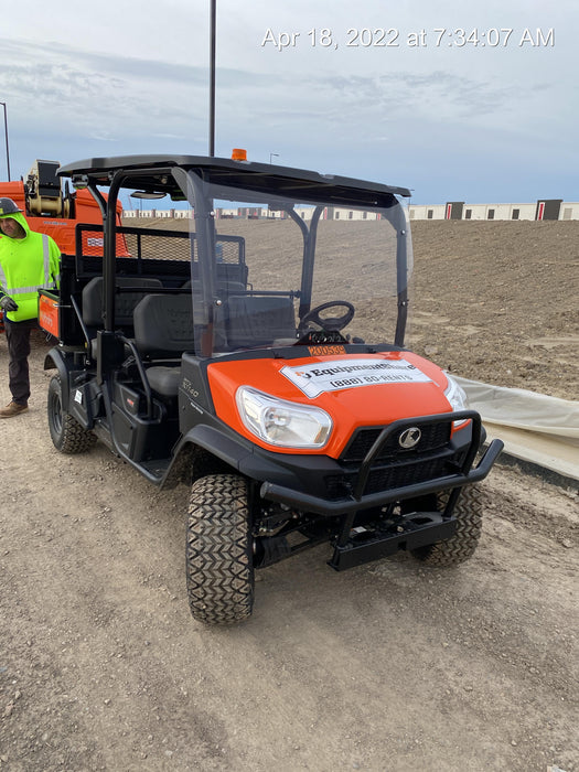 2022 Kubota RTV-X1140W-H Plastic Canopy, Windshield Acrylic Clear, LED Strobe Light, Wire Harness Kit, Back up Alarm