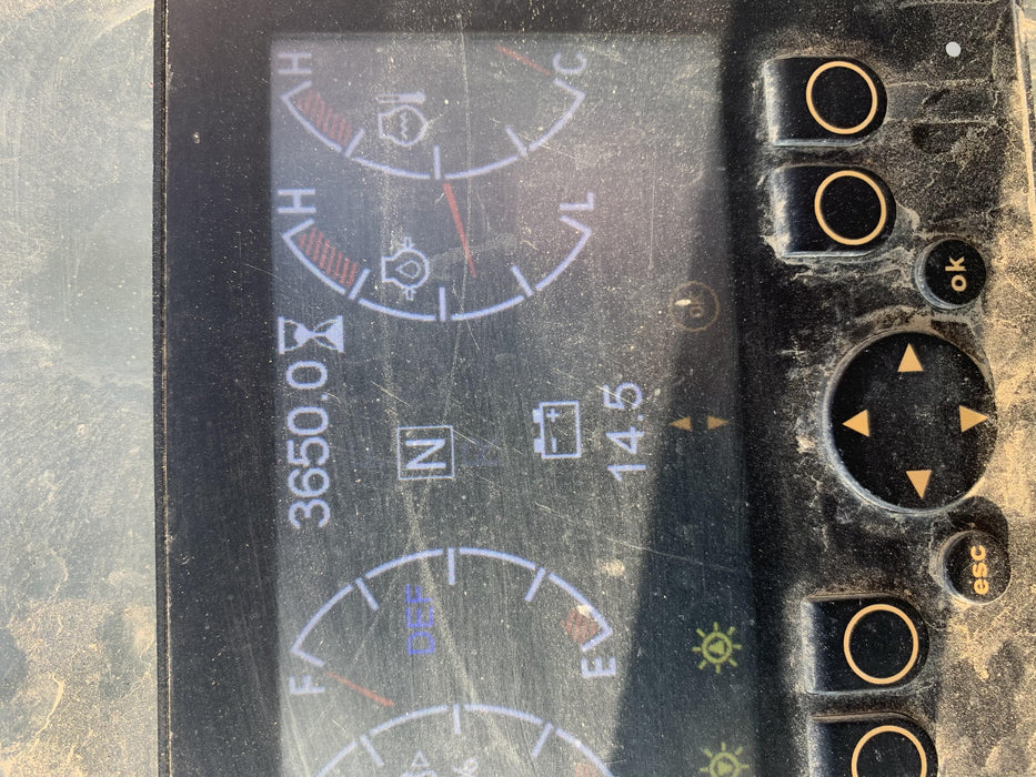 2018 Manitou MTA10055 Manitou MTA 10055 w/Open ROPS, Work Lights/Strobe, Aux Hyd, Solid Tires, Lift Hook, 66" Carriage, 60" Forks