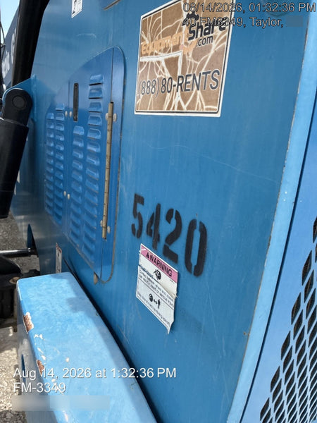 2017 Genie GTH-1056 Genie GTH1056, Solid Tires, 60" carriage, Light Kit, Open ROPS