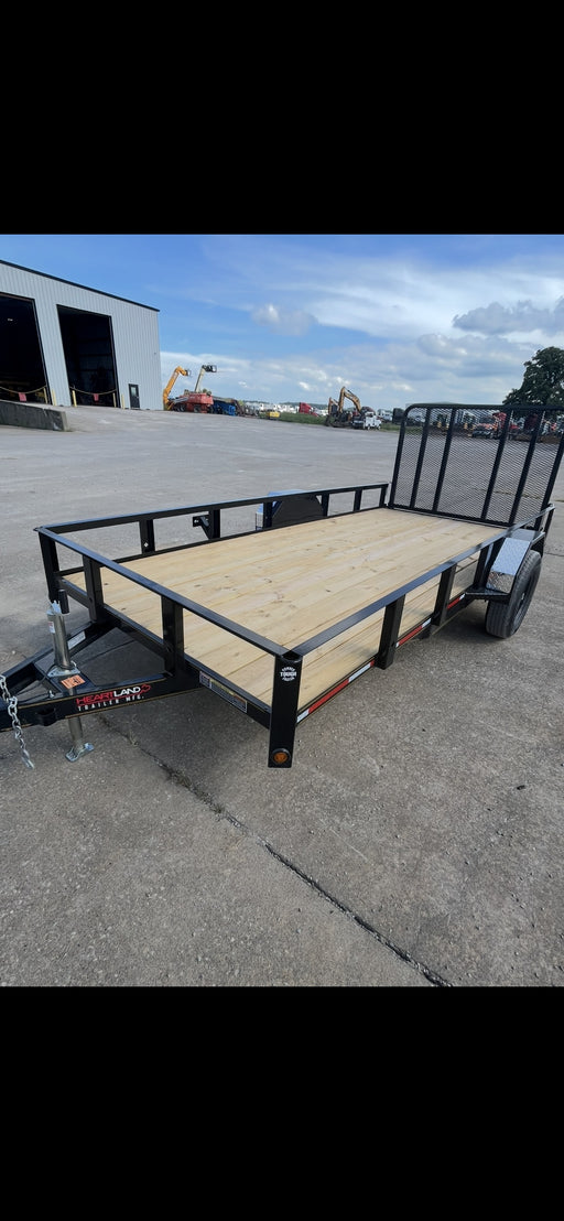 2025 BARLOW 14' NONTILT SINGLE AXLE TRAILER
