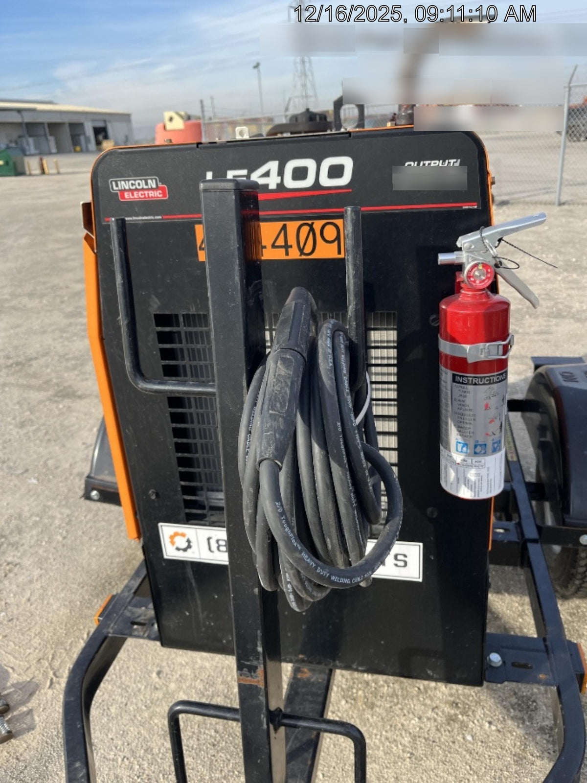 2025 LINCOLN ELECTRIC LE400