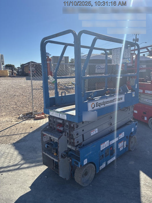 2018 Genie GS-1930 Genie GS-1930 Scissor Lift w/Standard Options