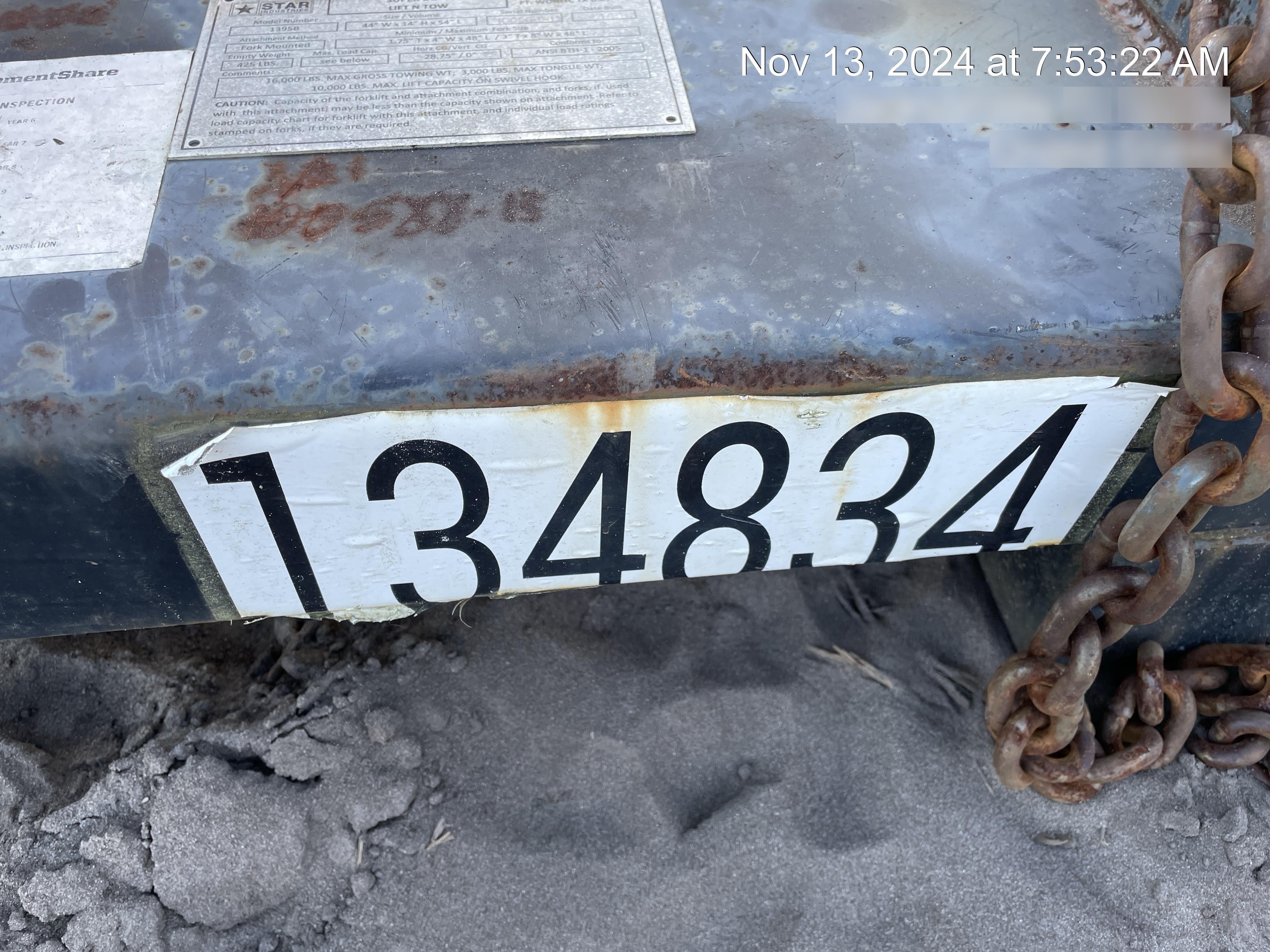 2021 STAR INDUSTRIES 1395B
