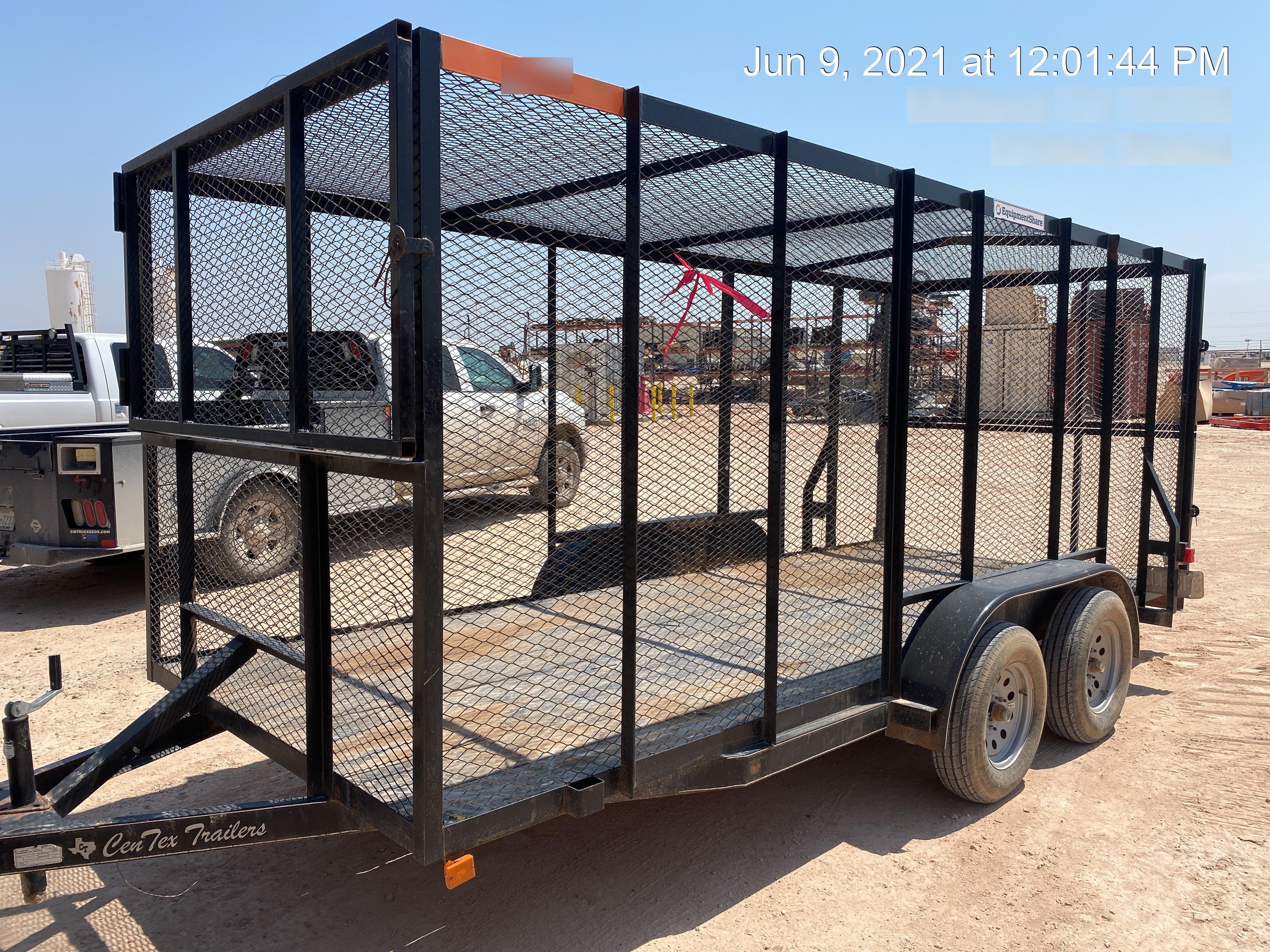 2019 CENTEX Trash Trailer